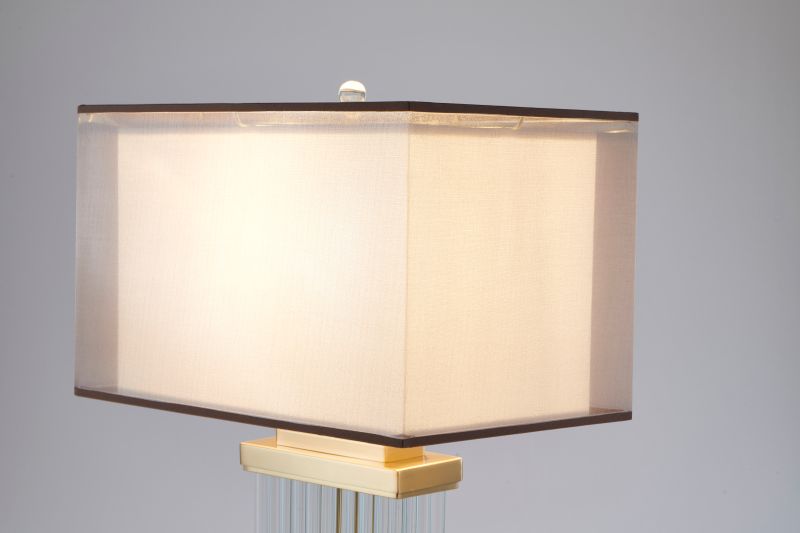 Clear Glass Table Lamp by Bethel - view 2