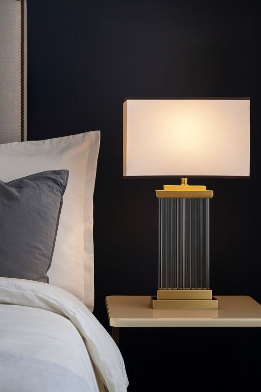 Clear Glass Table Lamp by Bethel - view 5