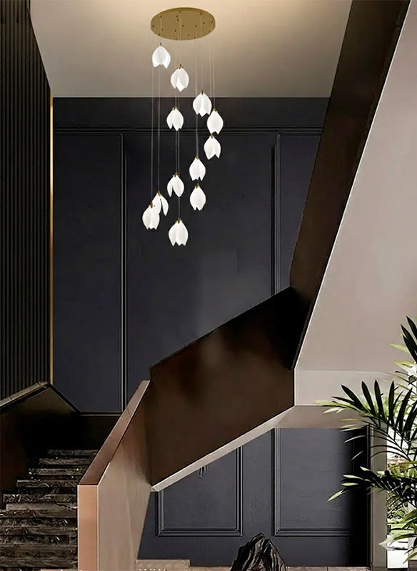 Bronze Chandelier by Bethel - view 3