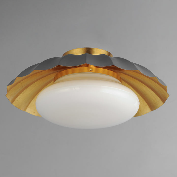 Primrose 1-Light Flush Mount DGGL alternate view