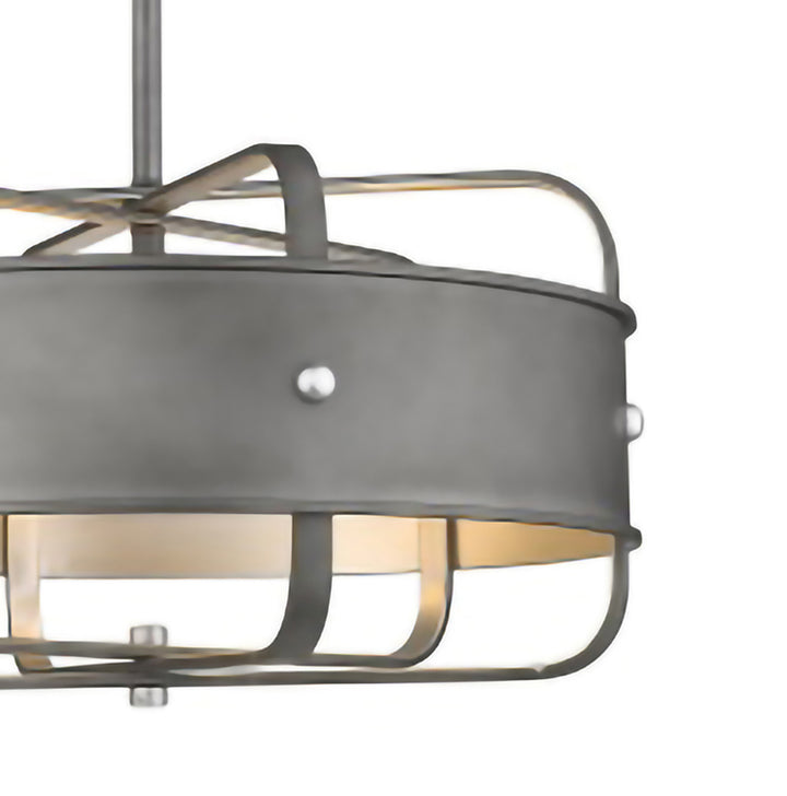 Charcoal Ceiling Fixture with Interior by Bethel - view 7
