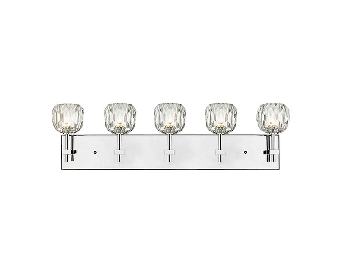 Frame Wall Sconce with Clear Crystal Shades by Bethel - view 34