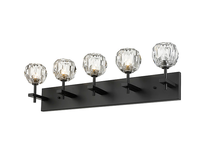 Frame Wall Sconce with Clear Crystal Shades by Bethel - view 16