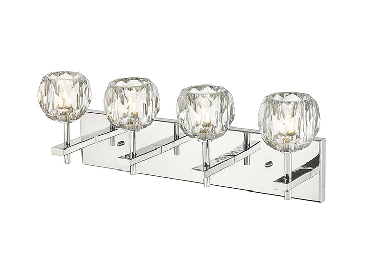 Frame Wall Sconce with Clear Crystal Shades by Bethel - view 28
