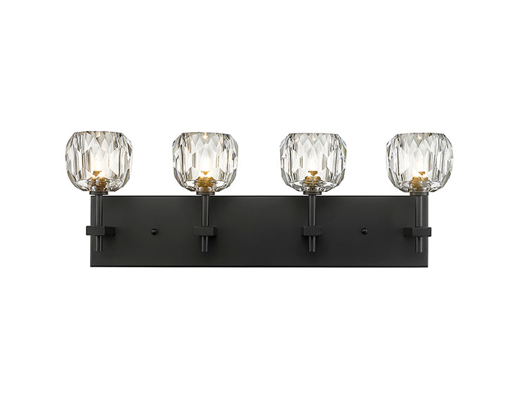 Frame Wall Sconce with Clear Crystal Shades by Bethel - view 10