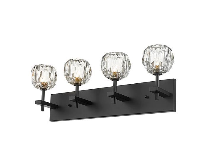 Frame Wall Sconce with Clear Crystal Shades by Bethel - view 11