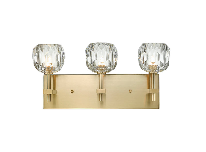 Frame Wall Sconce with Clear Crystal Shades by Bethel - view 40