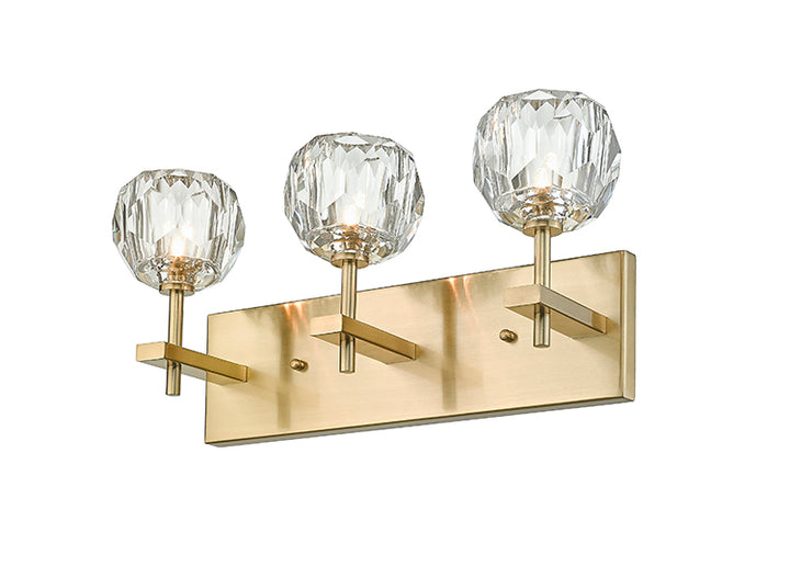 Frame Wall Sconce with Clear Crystal Shades by Bethel - view 41