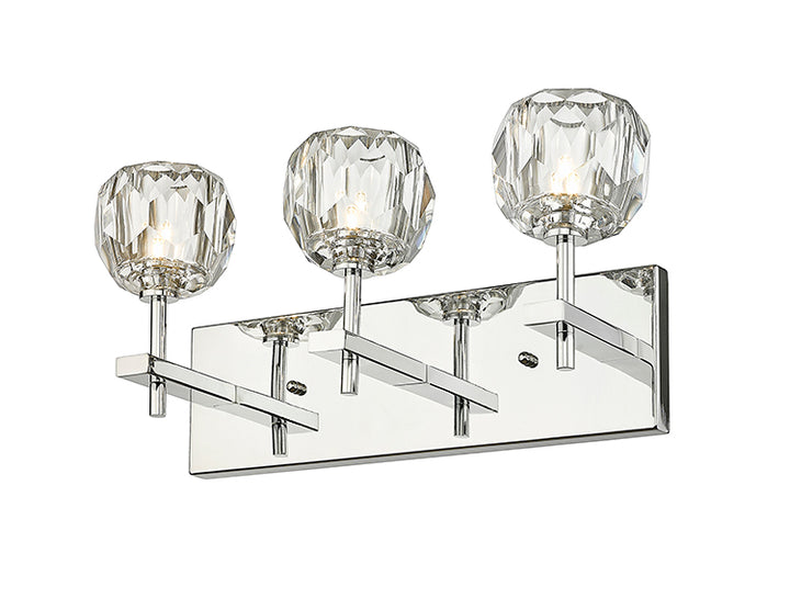 Frame Wall Sconce with Clear Crystal Shades by Bethel - view 22