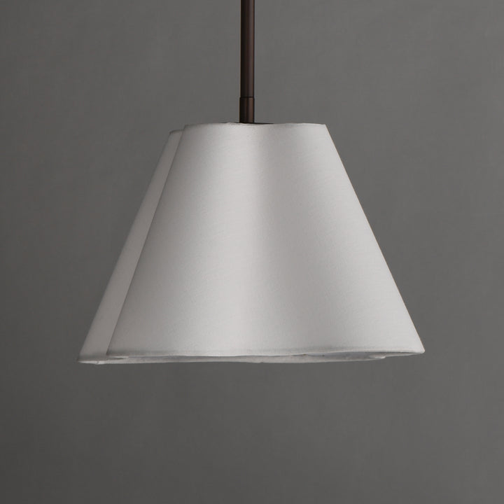 Saxon Pendant White / Oil Rubbed Bronze alternate view