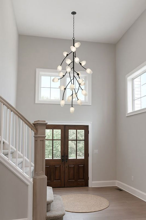 Branch Chandelier with Glass Shades (YS101) by Bethel - view 6