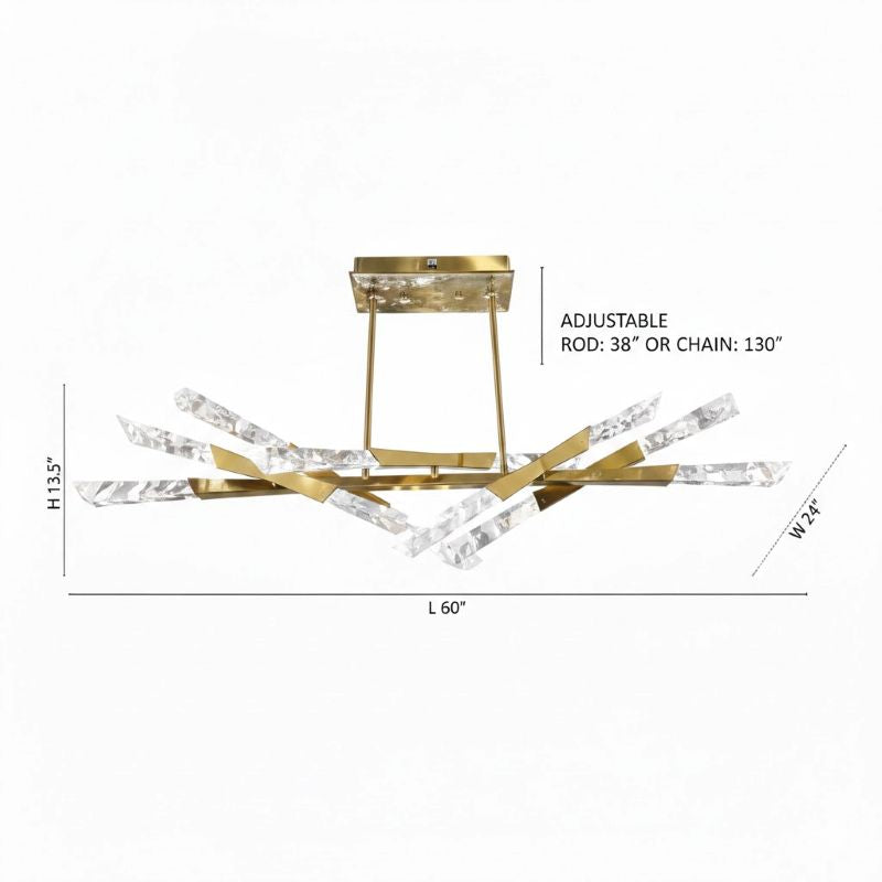 Crystal Chandelier (FER01) by Bethel - view 2