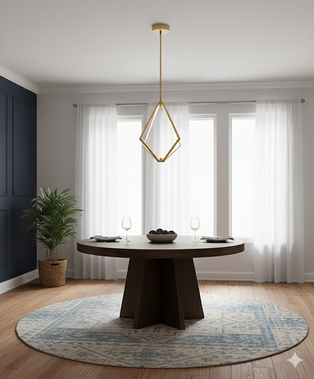 Diamond Metal LED Chandelier with Silicone Diffusers by Bethel - view 15