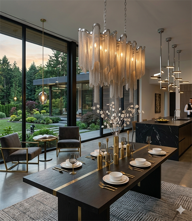 Iron Chandelier (WD16) by Bethel - view 4