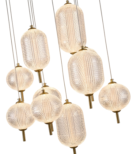 Satin Black Chandelier by Bethel - view 19