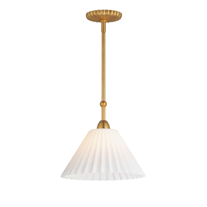 Kismet 1-Light Pendant Gold Leaf