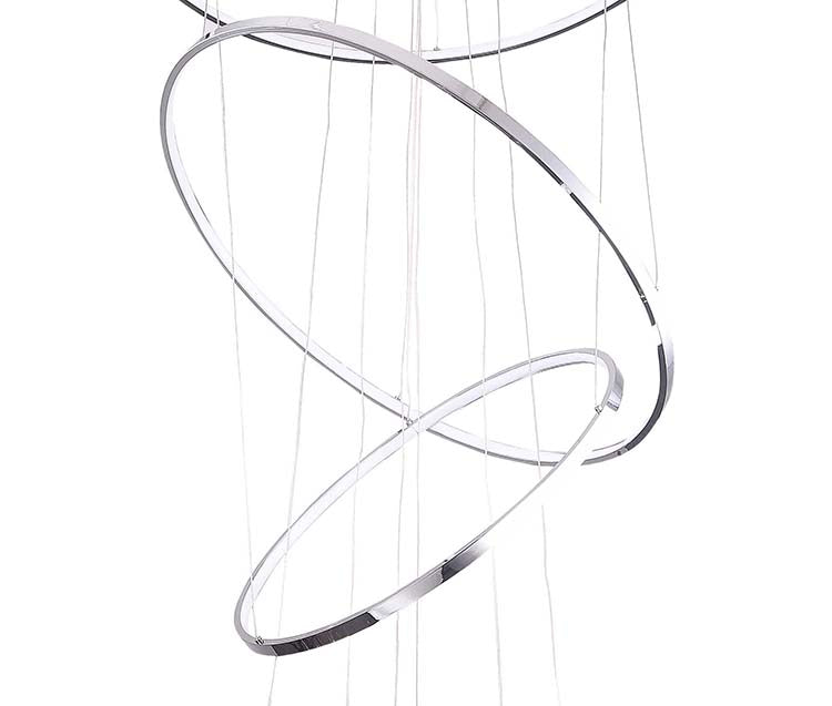 Chrome Chandelier (TR35) by Bethel - view 4
