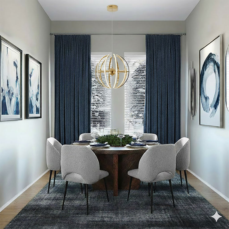 Aluminium Frame LED Chandelier with Acrylic Diffusers by Bethel - view 20