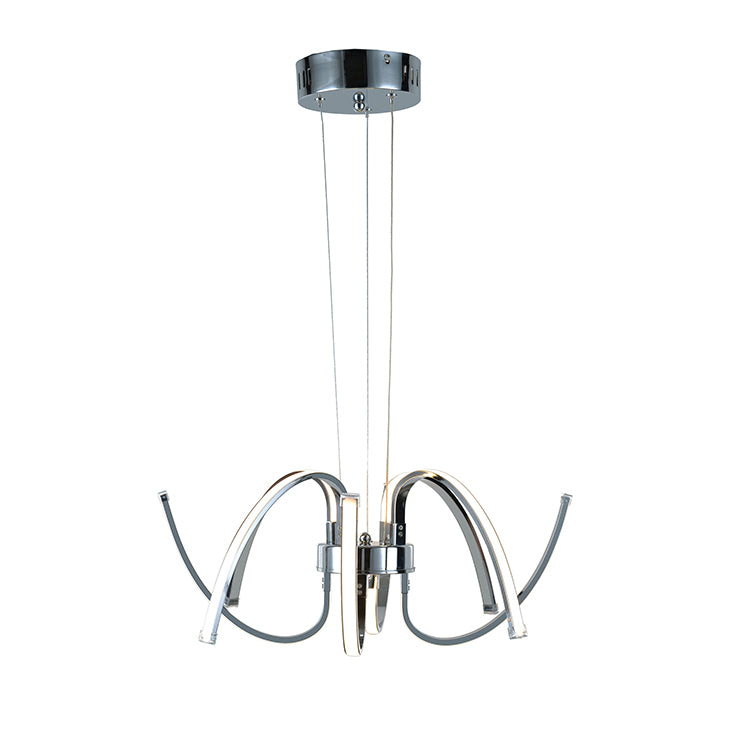 Chrome Chandelier (TR04) by Bethel