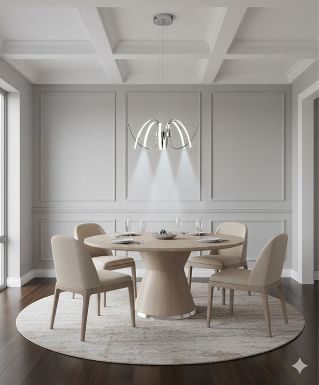 Chrome Chandelier (TR04) by Bethel - view 4