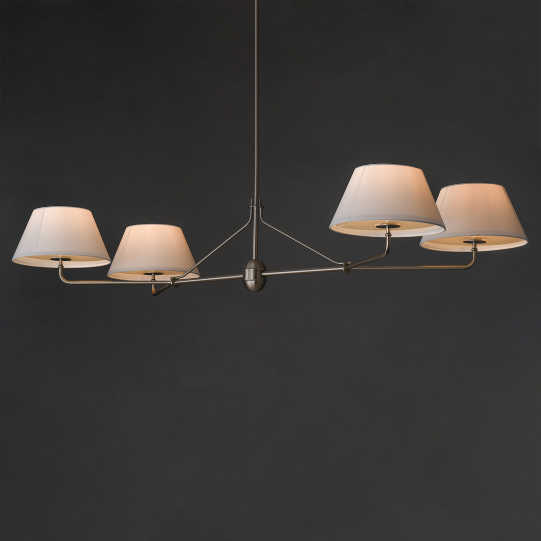 Dunbridge Chandelier Polished Nickel alternate view