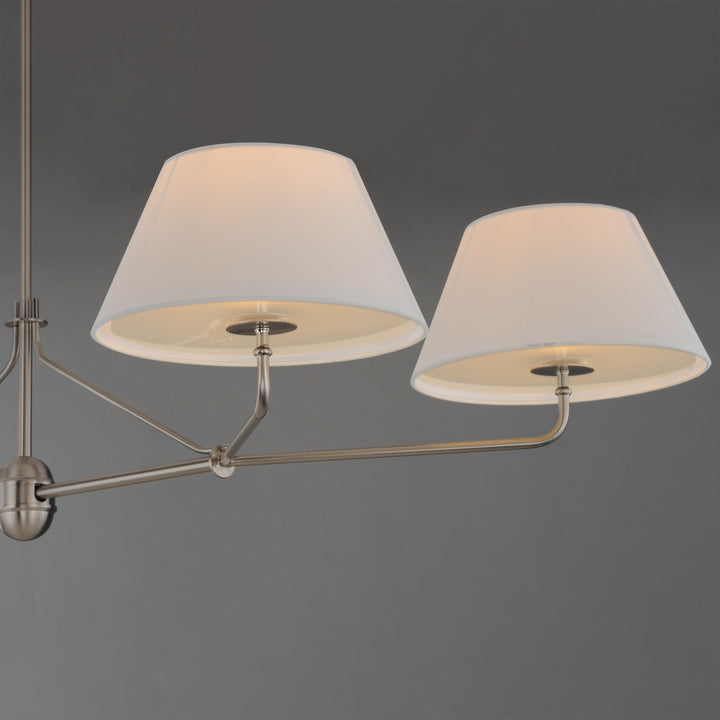 Dunbridge Chandelier Polished Nickel alternate view