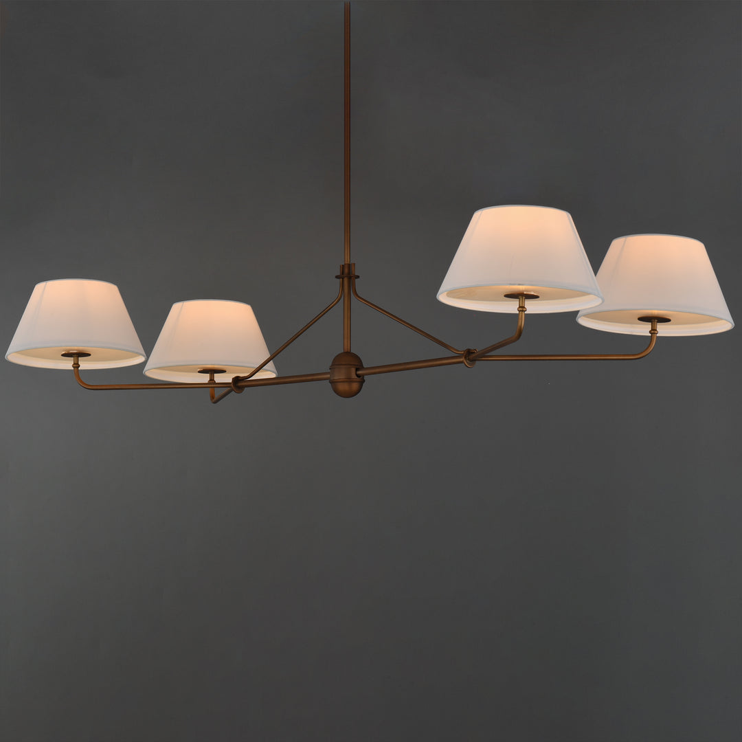 Dunbridge Chandelier OFWBR alternate view
