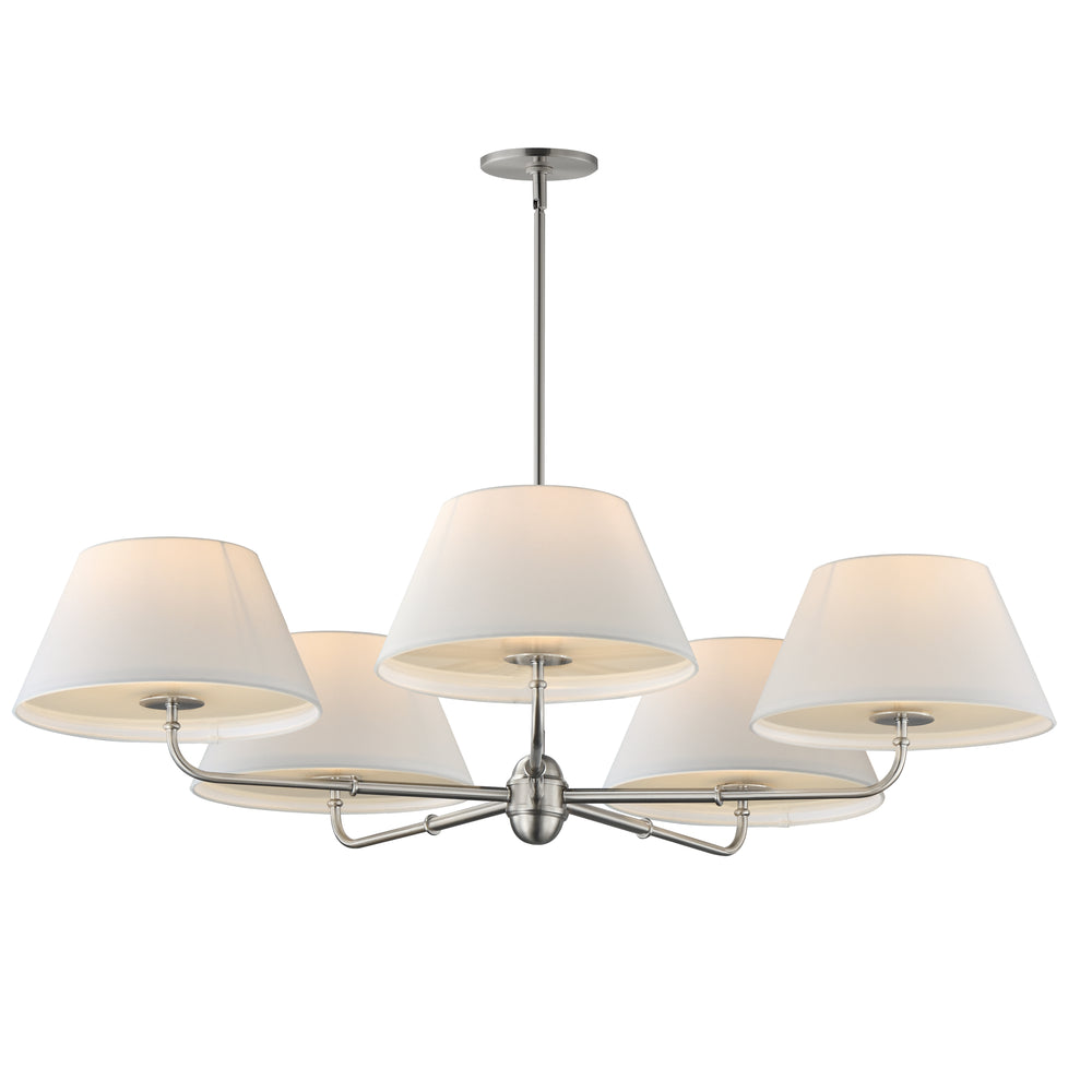 Dunbridge Chandelier Polished Nickel