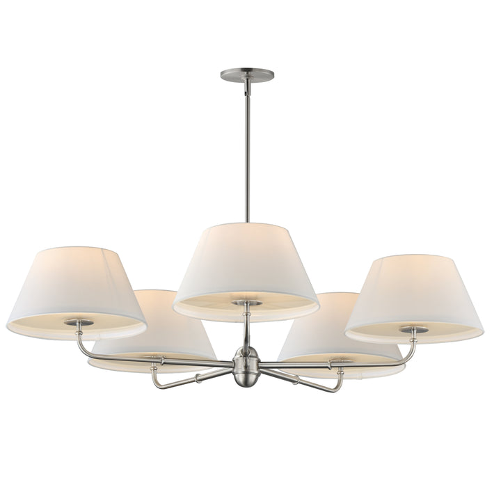 Dunbridge Chandelier Polished Nickel