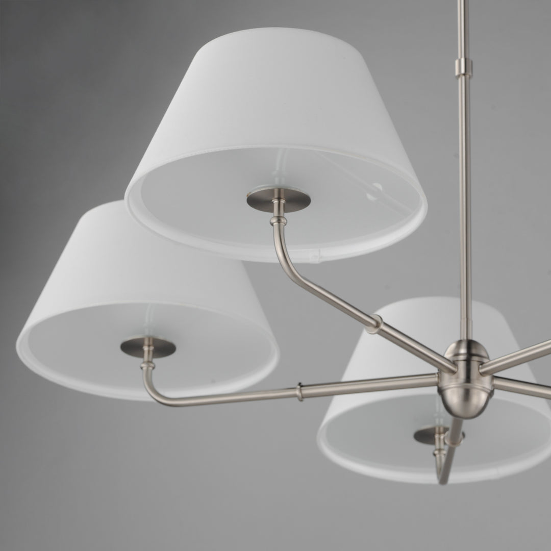 Dunbridge Chandelier Polished Nickel alternate view