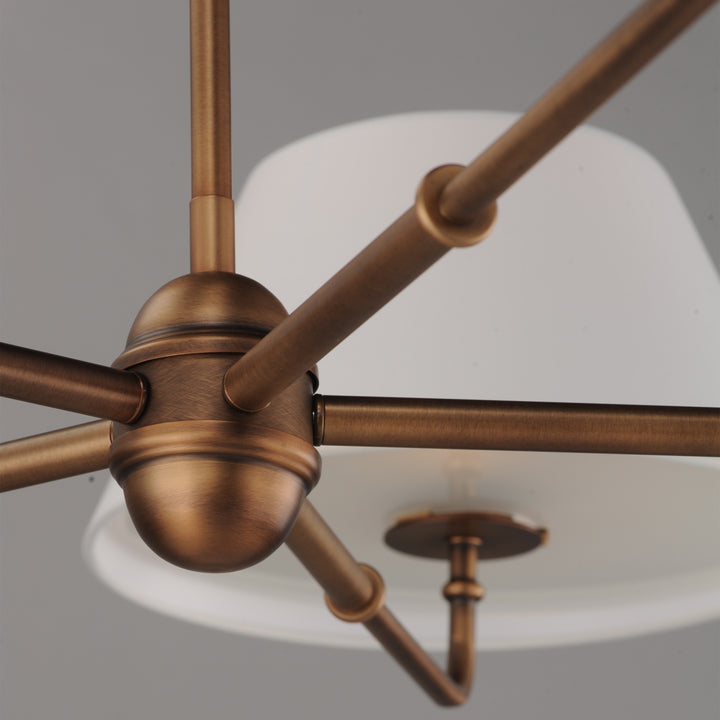 Dunbridge Chandelier OFWBR alternate view