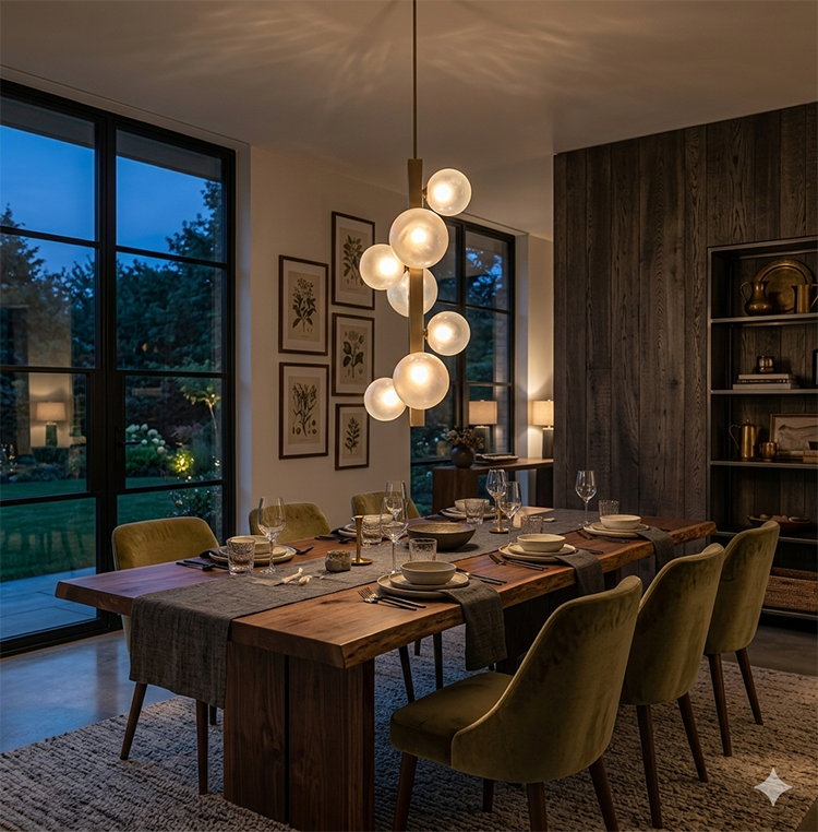 Glass Chandelier (TM16) by Bethel - view 4