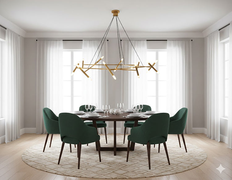 Gold Chandelier (TM01) by Bethel - view 4