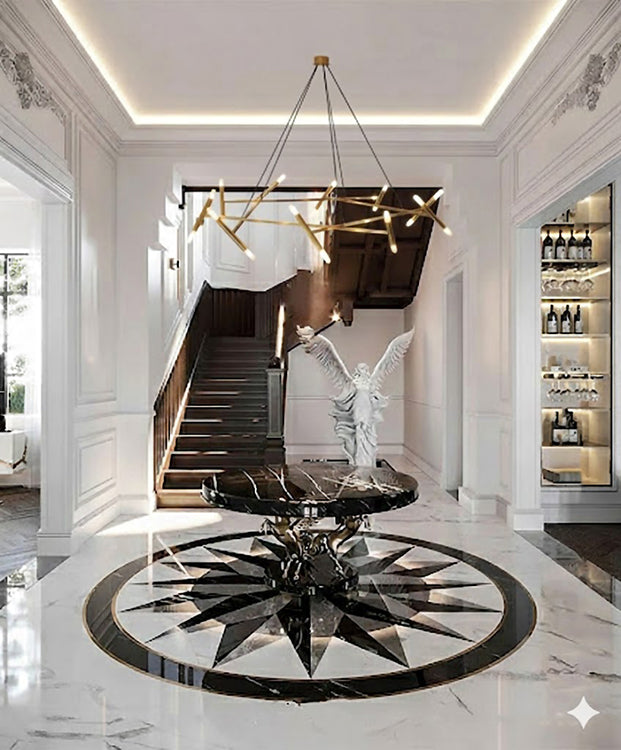 Gold Chandelier (TM01) by Bethel - view 5
