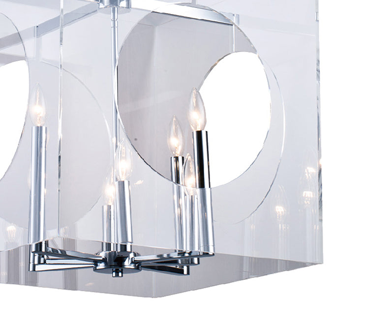 Chrome Chandelier (TD11) by Bethel - view 4
