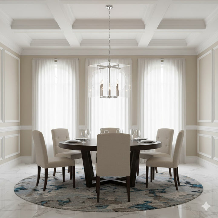 Chrome Chandelier (TD11) by Bethel - view 6