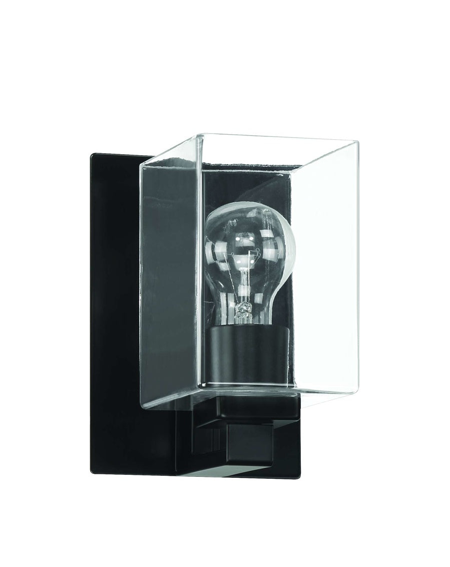 McClane Wall Sconce in Flat Black by Craftmade