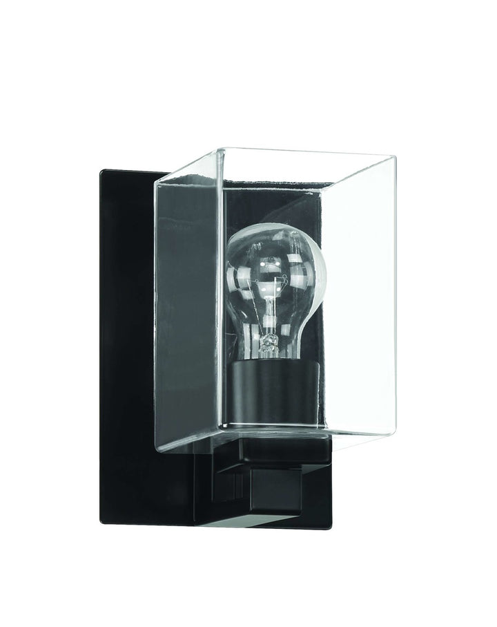 McClane Wall Sconce in Flat Black by Craftmade