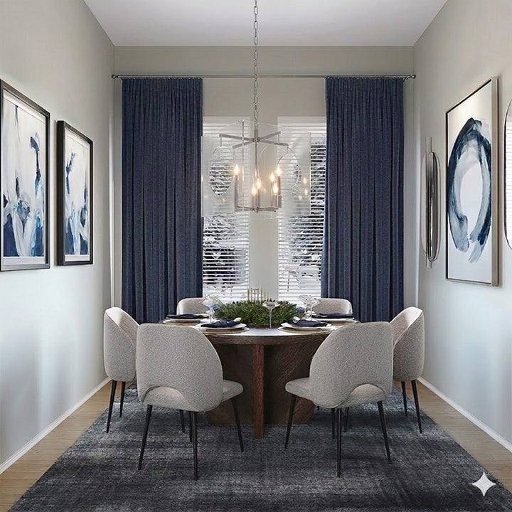 Chrome Chandelier (TD11) by Bethel - view 7