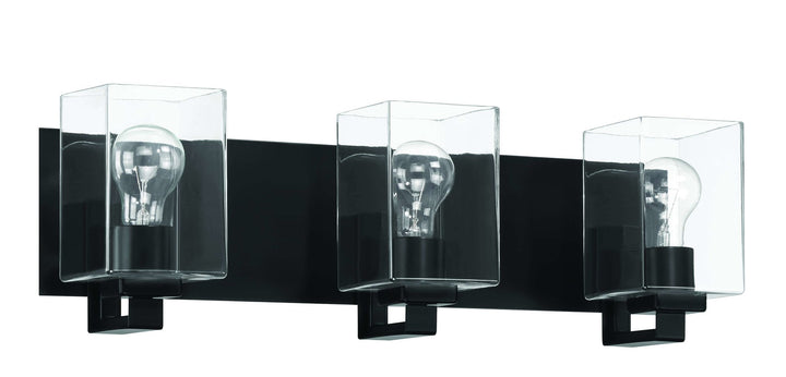 McClane Vanity Light in Flat Black by Craftmade
