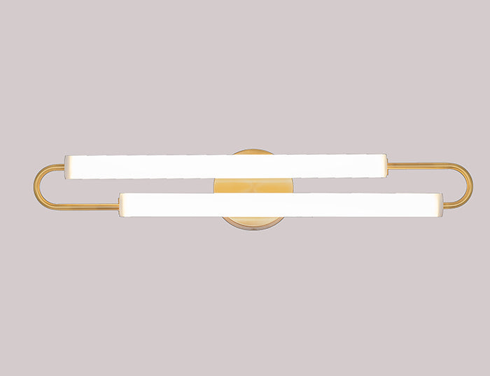 Vanity Light in Satin Brass by Bethel