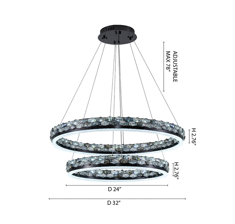 Crystal Pendant (GL366) by Bethel - view 11