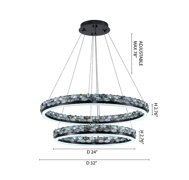 Crystal Pendant (GL366) by Bethel - view 11