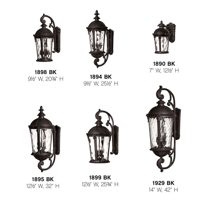 Windsor Wall Mount Lantern