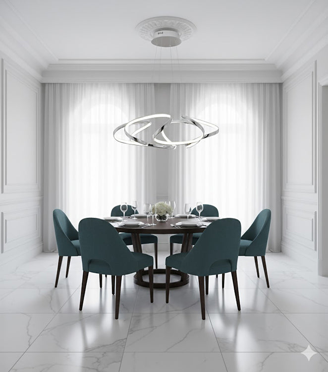 Aluminium Clustered LED Light with Acrylic Diffuser by Bethel - view 10