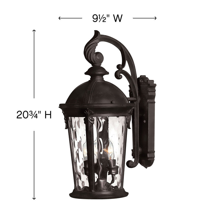 Windsor Wall Mount Lantern