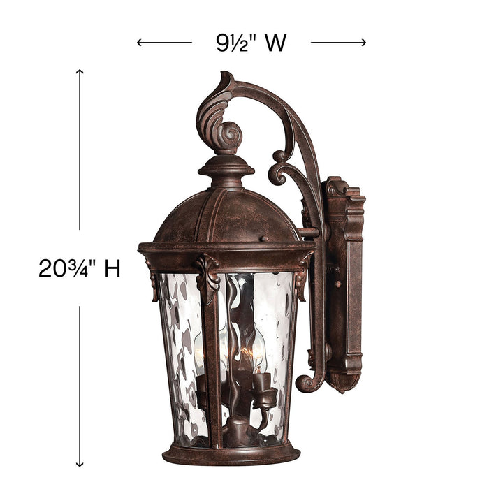 Windsor Wall Mount Lantern