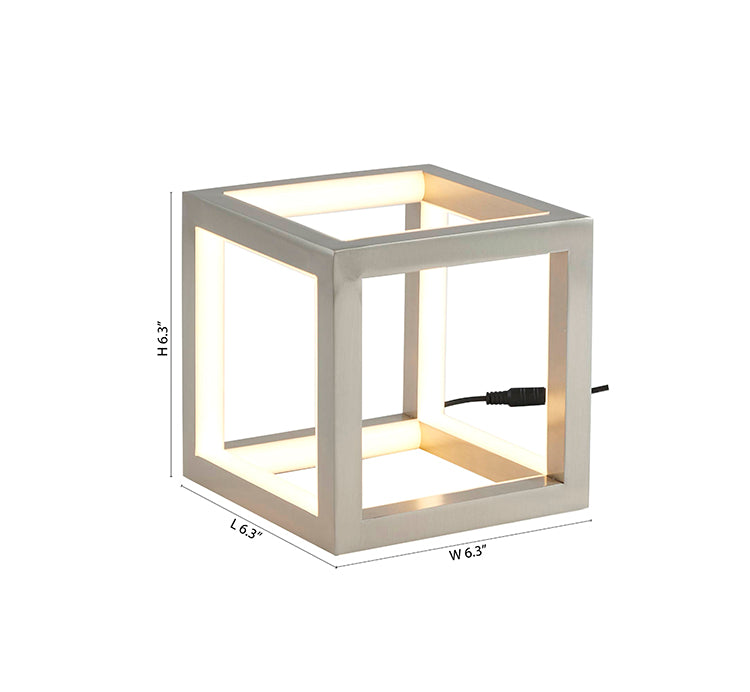 LED Box Table Lamp with Silicone Diffuser by Bethel - view 11