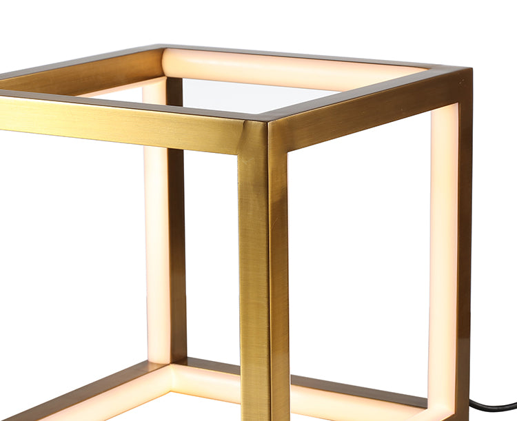 LED Box Table Lamp with Silicone Diffuser by Bethel - view 3