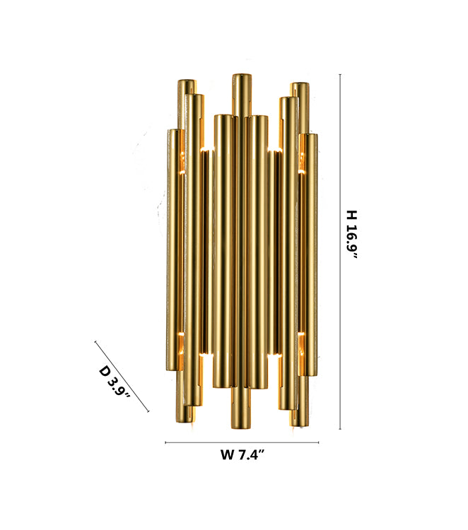Stainless Steel LED Wall Sconce by Bethel - view 12